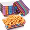 40 Pcs Mexican Nacho Trays – Disposable Taco Paper Plates – Fiesta Party Food Containers for Snacks, Candy, Hot Dogs & Cinco de Mayo Celebrations – Mexican Theme Birthday & Party Supplies – Perfect for Mother's Day Card Making Displays